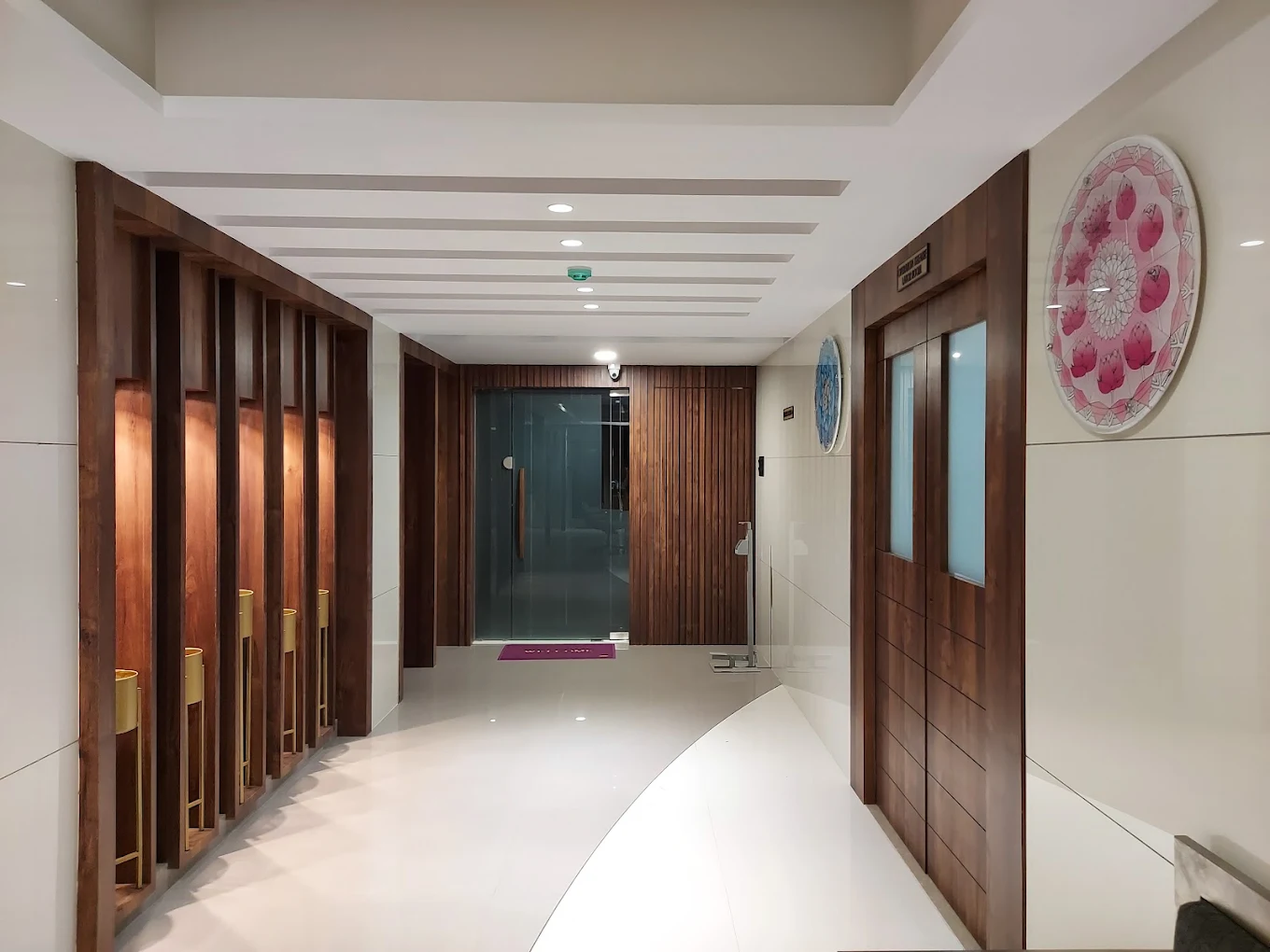 Reception area of Manisha Maternity & Malhar Surgical Hospital